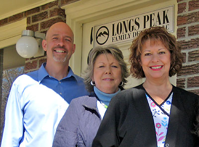 longs peak family dental team